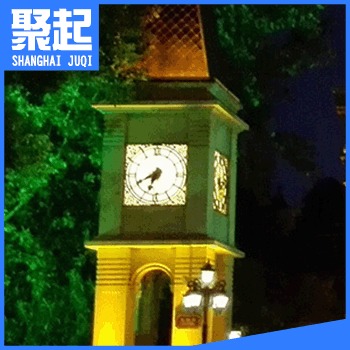 批發(fā)生產(chǎn) 莫奈莊園塔鐘 子母鐘 自動(dòng)追時(shí) 戶(hù)外建筑塔鐘