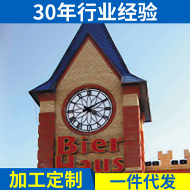 專業(yè)生產(chǎn) 上海花壇塔鐘 活動(dòng)玩偶戶外建筑塔鐘 子母鐘