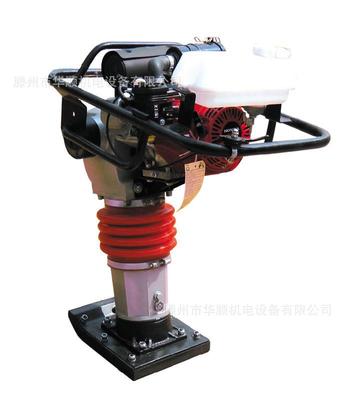 滕州華順機電設(shè)備供應(yīng)電動本田動力 汽油沖擊夯蛙式打夯機