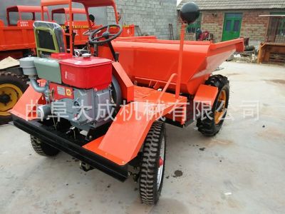 混凝土周轉(zhuǎn)翻斗車 工礦料場前翻斗運輸車 工地翻斗車圖片