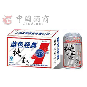 慕康藍(lán)色經(jīng)典純生320mlx24  山東啤酒