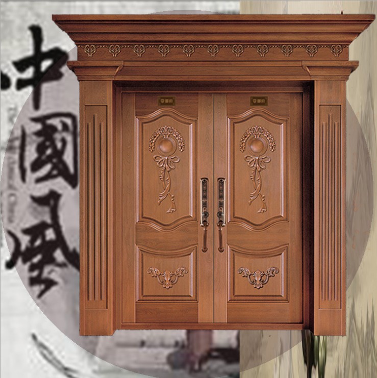 工廠定制高純度紫銅對(duì)開(kāi)門 銅門廠家 庭院門生產(chǎn)廠家
