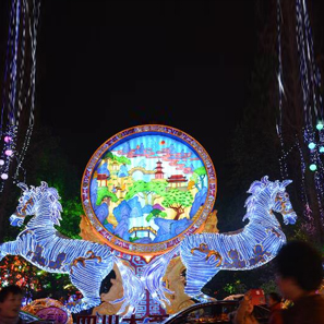 彩燈廠家制作  新年燈會(huì) 自然風(fēng)景區(qū) 開封紅燈籠彩燈制作