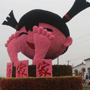 園林景觀布置仿真綠雕 旅行景點(diǎn)雕塑大型蝴蝶環(huán)保綠色植物雕像 仿真綠雕