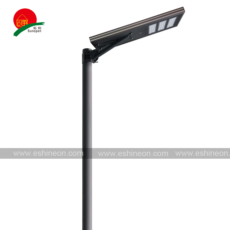 可調(diào)節(jié)一體化太陽能路燈智能光控鋰電池太陽能路燈LED路燈頭