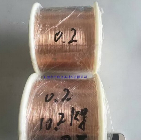 導(dǎo)電彈簧用磷銅線，0.2磷銅線，0.25磷銅線