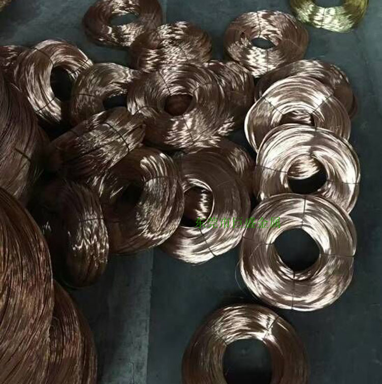 五金彈簧用磷銅線，1.6磷銅線，1.65磷銅線