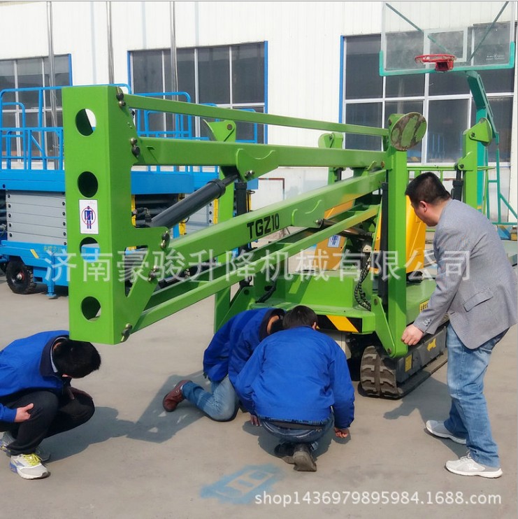 廠家提供 電動曲臂伸縮式升降機(jī) 小型曲臂伸縮式升降機(jī) 升降機(jī)