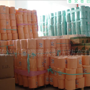 供應(yīng)各種規(guī)格水刺雙組份無(wú)紡布濕巾水刺布直接廠家水刺布