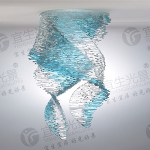 宜生光景 別墅會(huì)所燈定做 燈具定做