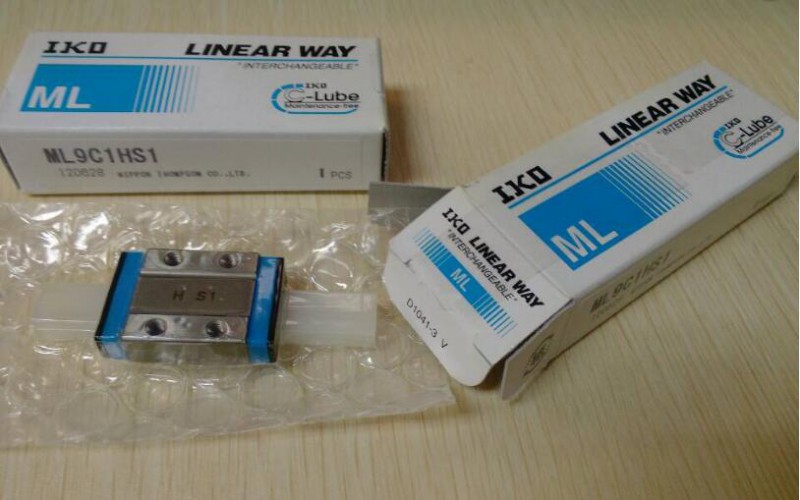 IKO微型導軌標準型： IKO LWL7B、IKO LWL9B、IKO LWL12B