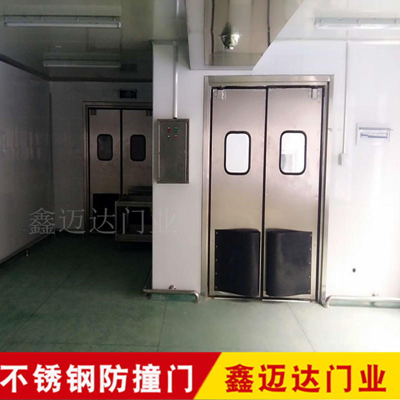 漯河不銹鋼自由門|漯河不銹鋼防撞門|鑫邁達門業(yè)