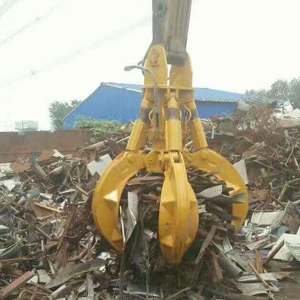 360度旋轉(zhuǎn)式抓鋼機(jī) 抓鋼機(jī)廠家 定制垃圾抓取機(jī)