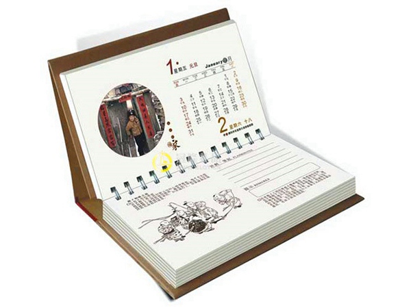 廠家直銷新款臺(tái)歷掛歷  定制定做臺(tái)歷掛歷