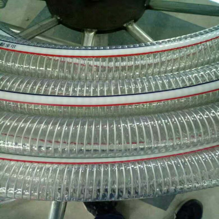 豐運管業(yè)供應(yīng)內(nèi)徑25-252mmPVC透明鋼絲螺旋增強軟管