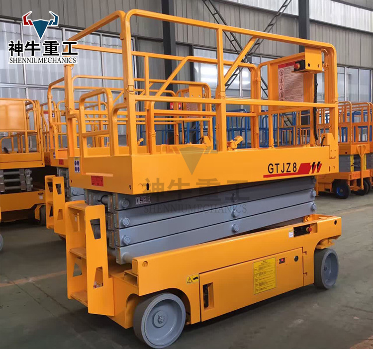 高空作業(yè)平臺車神牛全自行升降機電動液壓升降高空作業(yè)平臺