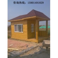 木屋別墅 成品活動(dòng)房子 成品木屋 小型木屋 燒烤屋售賣(mài)亭住人