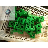 機(jī)械配件聚乙烯滑塊 PE墊塊 高分子異形件定做