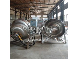 雞爪鴨脖鹵煮鍋，電加熱夾層鍋，燃?xì)鉁?，高溫殺菌鍋，全自動醬料攪拌炒鍋