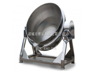 蒸汽夾層鍋廠家，電加熱夾層鍋價格，燃?xì)鉁仯跳喌皻⒕?，全自動醬料攪拌炒鍋