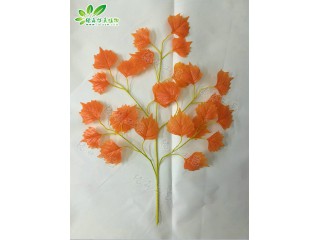 仿真黃樺葉   廠家直銷    沈陽(yáng)仿真植物生產(chǎn)廠家