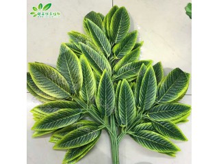 仿真芒果葉   廠家直銷    沈陽(yáng)仿真植物生產(chǎn)廠家