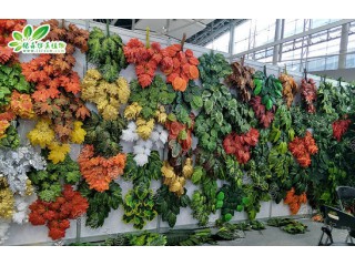 仿真雙色楓葉   廠家直銷    沈陽(yáng)仿真植物生產(chǎn)廠家