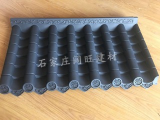 樹脂瓦主瓦、純ASA合成樹脂瓦、質(zhì)保30年