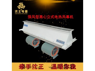 廠家直銷 強(qiáng)風(fēng)型離心式電熱風(fēng)幕機(jī) 可定制多規(guī)格電熱風(fēng)幕機(jī)批發(fā)