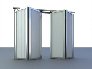 不銹鋼折疊門(mén) 不銹鋼折疊門(mén)廠家  折疊門(mén)訂做安裝