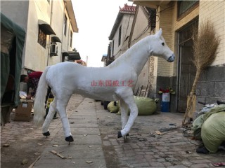 機(jī)械仿真動(dòng)態(tài)馬模型科教仿生真皮馬標(biāo)本