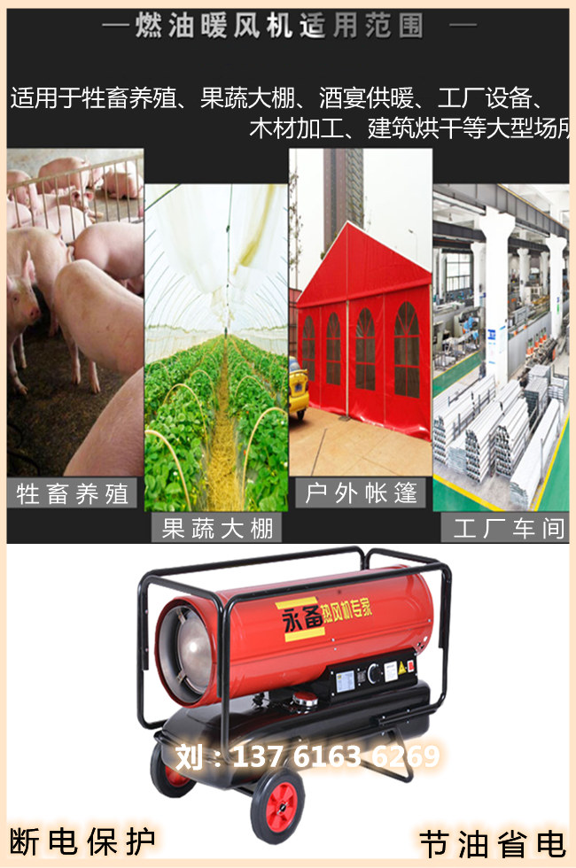 永備燃油熱風(fēng)機(jī)適用范圍（3）