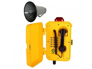 高噪音環(huán)境擴(kuò)音對講電話機(jī)，廣播呼叫系統(tǒng)，抗噪音SIP廣播電話