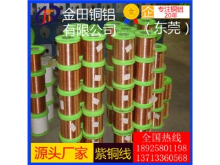 綿陽t6紫銅線-t2抗折彎紫銅線，高純度t5紫銅線