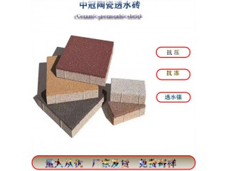 人行道常見透水磚種類 安徽透水磚材質(zhì)/廠家/品牌6