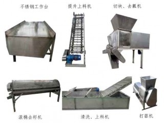 冬瓜機,冬瓜加工機器設(shè)備,全自動冬瓜蓉加工流水線