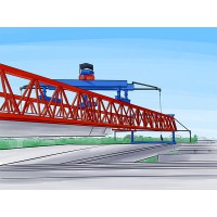 雙導(dǎo)梁50M200T架橋機(jī)云南曲靖公路橋架設(shè)備