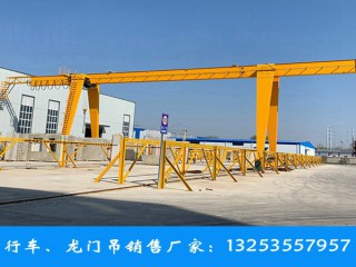 江蘇揚(yáng)州龍門吊出租公司26米5噸單梁龍門吊銷售