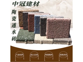 生態(tài)城市環(huán)保透水磚  眾光透水磚廠家助力城市建設 J