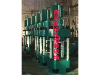 南京市全自動海綿鐵高密壓塊機(jī)電腦控制  維護(hù)容易Y