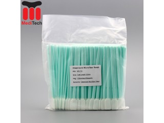 MS超細(xì)纖維布頭工業(yè)無塵凈化棉簽 工業(yè)無塵凈化擦拭棒